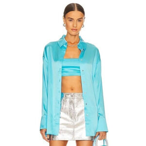 Retrofete Turquoise Blouse